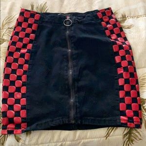 checkered pencil skirt from AGACI